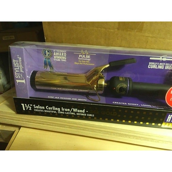 Hot Tools 1.5" Salon Curling Iron wand - Picture 2 of 6
